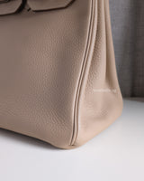 Hermes Birkin Retourne 35 | Trench Togo Gold Hardware-details