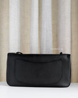 Chanel Maxi Flap 32cm | 26A Black Caviar Gold Hardware-back