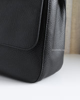Chanel Maxi Flap 32cm | 26A Black Caviar Gold Hardware-details