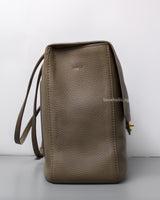 Maxi Flap 38cm | 26A Dark Khaki Caviar Gold Hardware
