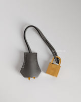 Hermes Bolide 25 Evercolor Leather | Gris Meyer Gold Hardware-details