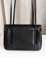 Chanel Preppy Coco Small | Black Caviar Brushed Gold Hardware-back