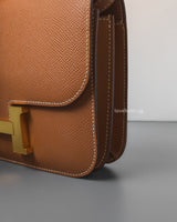 Hermes Constance Mini 18 | Gold Epsom Gold Hardware-details