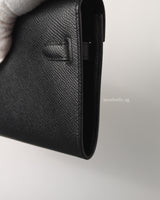 Hermes Kelly To Go Noir Epsom Gold Hardware-details