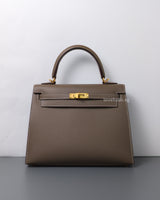 Kelly Sellier 25 | Etoupe 18 Epsom Gold Hardware
