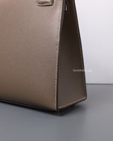 Kelly Sellier 25 | Etoupe 18 Epsom Gold Hardware