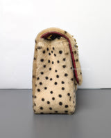 Classic Flap Medium | 26A Cheetah/Polka Dot Pony Hair Gold Hardware
