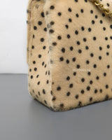 Classic Flap Medium | 26A Cheetah/Polka Dot Pony Hair Gold Hardware