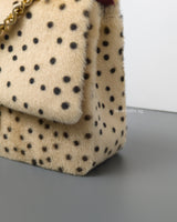 Classic Flap Medium | 26A Cheetah/Polka Dot Pony Hair Gold Hardware