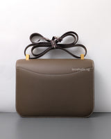 Hermes Constance 24 | Etoupe Epsom Gold Hardware-back