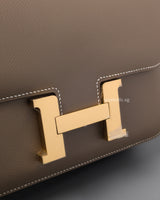 Hermes Constance 24 | Etoupe Epsom Gold Hardware-details