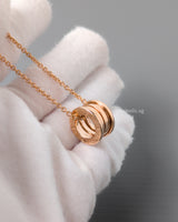 Bvlgari B.zero1 Necklace Small | 18K Rose Gold-model