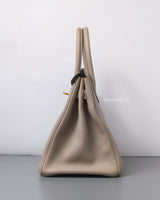 Hermes Birkin Retourne 30 | Trench Togo Gold Hardware-details