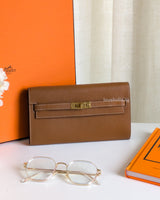 Hermes Kelly To Go Gold Epsom Gold Hardware-front
