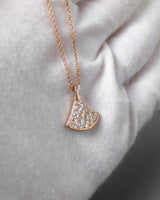 Bvlgari Divas' Dream Necklace with Pavé Diamonds | 18K Rose Gold-model