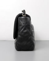 Chanel Chanel 19 Small | Black Lambskin Multicolored Hardware-details