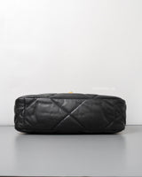 Chanel Chanel 19 Small | Black Lambskin Multicolored Hardware-details