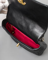 Chanel Chanel 19 Small | Black Lambskin Multicolored Hardware-details