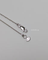 Graff Butterfly Silhouette Diamond Mini Pendant | 18K White Gold-front1