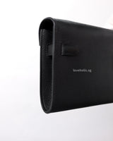 Hermes Kelly To Go Black Epsom Palladium Hardware-details