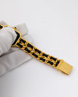 Vintage Premiere Watch 1987 Size M | 24K Gold Hardware