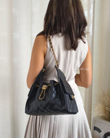 Chanel Chanel 25 Small | 26A Black Caviar Gold Hardware-model