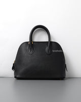 Bolide Mini Chevre Leather | Black Gold Hardware