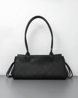 Chanel Small Shopping Tote | 26A Black Caviar Gold Hardware-back