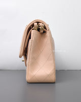Chanel Classic Flap Small | 23S Light Beige Caviar Gold Hardware-details