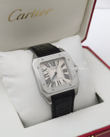 Cartier Santos 100 | W20106X8 -front