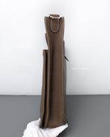 Hermes Evelyne 29 | Etoupe Taurillon Clemence Palladium Hardware-side
