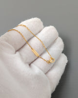 Van Cleef & Arpels VCA Vintage Alhambra Necklace White Mother of Pearl 18K Gold-front1
