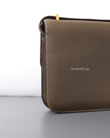 Hermes Constance Mini 18 | Etoupe Epsom Gold Hardware-details