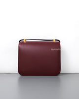 Hermes Constance 24 | Rouge Epsom Gold Hardware-back