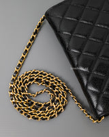 Chanel Wallet On Chain Black Caviar Gold Hardware-details