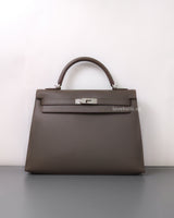 Hermes Kelly Sellier 32 | Etain Epsom Palladium Hardware-front1