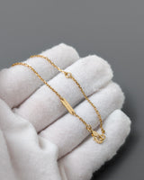 Van Cleef & Arpels VCA Vintage Alhambra Necklace Pendant | Mother of Pearl 18K Gold-front1