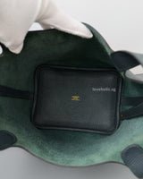 Hermes Picotin Lock 18 Vert Cypress Taurillon Clemence Gold Hardware-details
