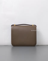 Hermes Constance Mini 18 | Etoupe Epsom Gold Hardware-back