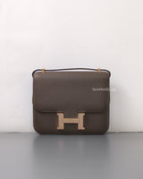 Hermes Constance Mini 18 | Etain Epsom Permabrass Hardware-front1