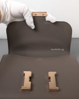 Hermes Constance Mini 18 | Etain Epsom Permabrass Hardware-details