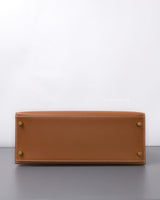 Hermes Kelly Sellier 28 | Gold Epsom Gold Hardware-details