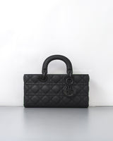 Dior Lady D-Joy Medium | Black Lambskin Black Hardware-front1