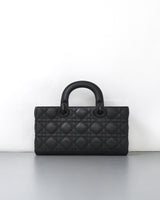 Dior Lady D-Joy Medium | Black Lambskin Black Hardware-back