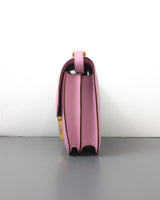 Hermes Constance Mini 18 | Mauve Sylvestre Chevre Mysore Gold Hardware-details