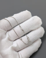Van Cleef & Arpels VCA Frivole Pendant Mini Model | Diamond 18K White Gold-front1
