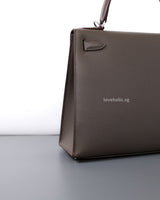 Hermes Kelly Sellier 28 | Etain Epsom Palladium Hardware-details