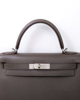 Hermes Kelly Sellier 28 | Etain Epsom Palladium Hardware-details