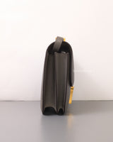 Hermes Constance Mini 18 | Gris Etain Epsom Gold Hardware-side