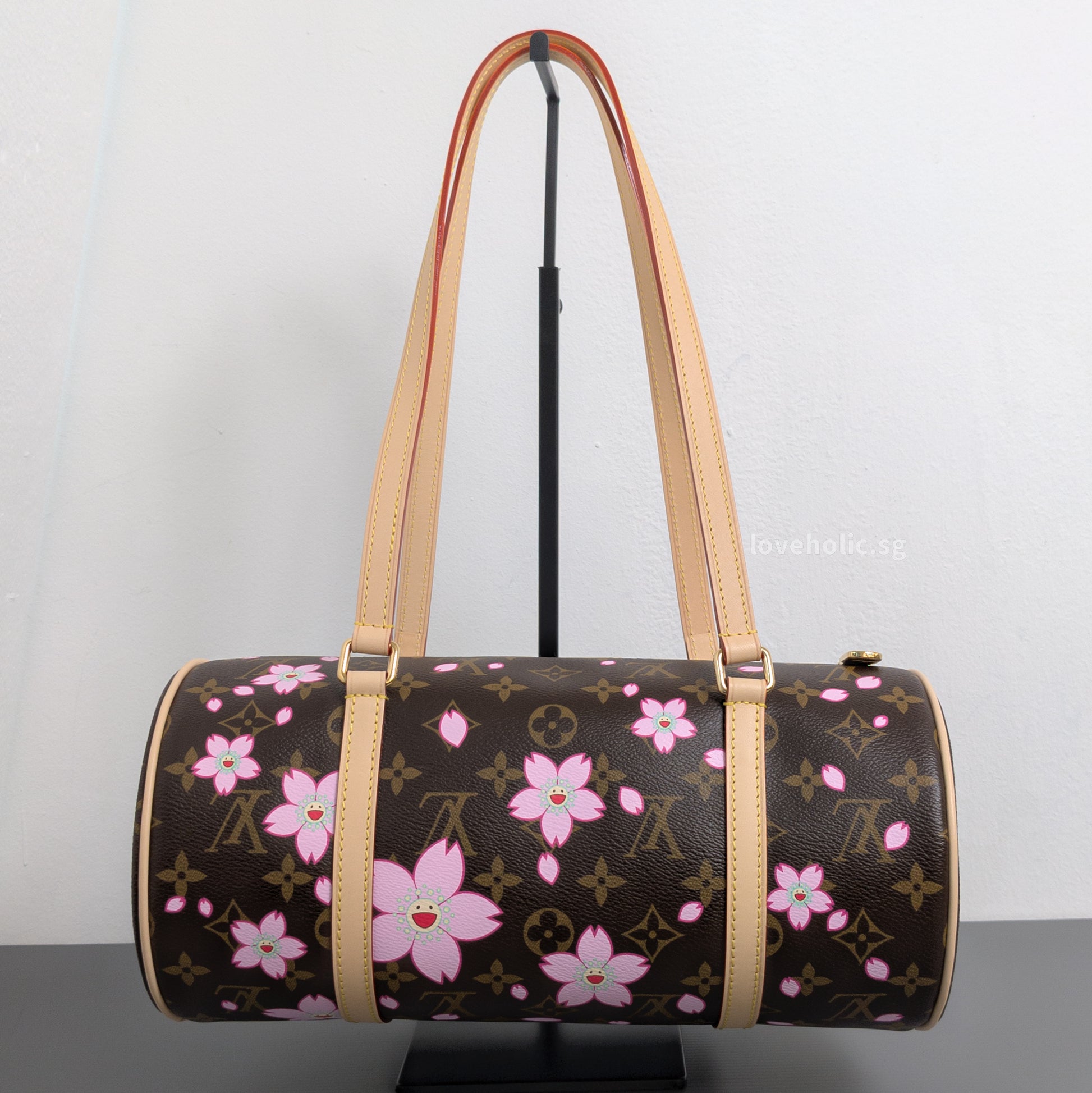 Louis Vuitton LV x TM Takashi Murakami Monogram | Cherry Blossom Canvas Gold Hardware-back